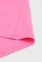 Camisa Polo Marisol Infantil Sem Mangas Rosa - Marca Marisol