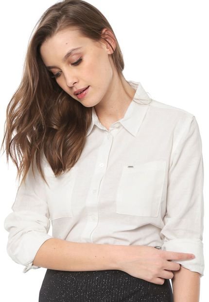 Camisa Colcci Lisa Off-White - Marca Colcci