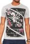 Camiseta Sideway Manga Curta Estampada Cinza - Marca Sideway