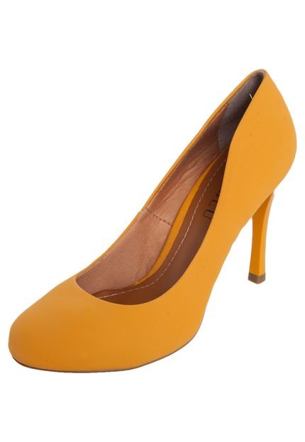 Scarpin FiveBlu Tang Amarelo - Marca FiveBlu