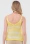 Regata Tricot Dress to Tie Dye Amarelo - Marca Dress to