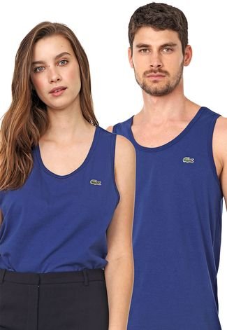 Regata Lacoste L VE No Gender Lisa Azul Compre Agora Dafiti Brasil