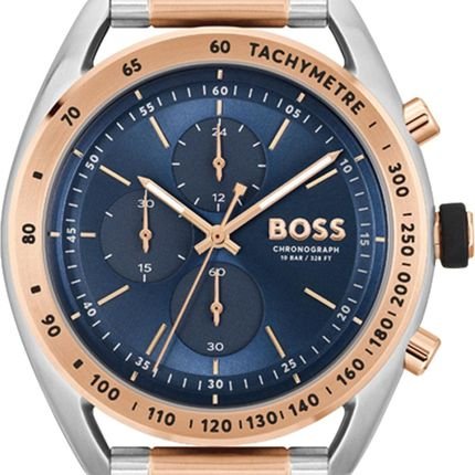 Relógio Boss Masculino Aço Prateado e Rosé 1514026 - Marca BOSS