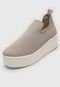 Slip On Flatform Santa Lolla Malha Bege - Marca Santa Lolla