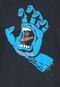 Camiseta Santa Cruz Screaming Hand Azul-Marinho - Marca Santa Cruz