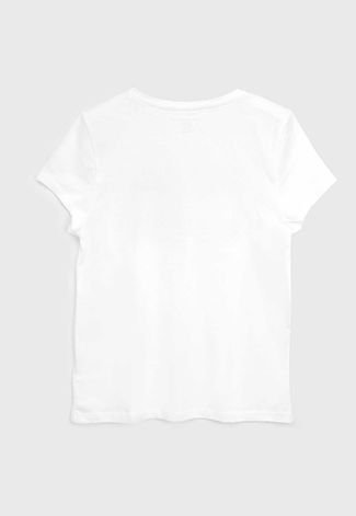 Camiseta Tommy Hilfiger Baby Branco Bright White