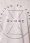 Camiseta Globe Flame Hourglass Cinza - Marca Globe