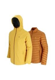 Parka 3 En 1 Skien Mujer Mustard