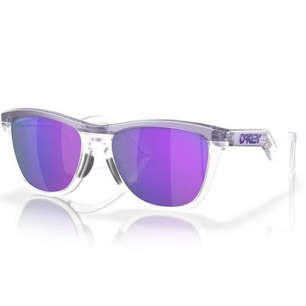 Óculos de Sol Oakley Frogskins Matte Lilac/Prizm Clear 0155 - Marca Oakley