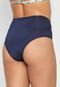 Calcinha Salinas Hot Pant Metal Azul-Marinho - Marca Salinas