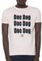 Camiseta Doc Dog Manga Curta Lettering Rosa - Marca Doc Dog