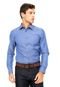 Camisa Lacoste Regular Fit Easy Care Azul - Marca Lacoste