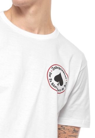 Camiseta Independent Thrasher Oath Branca