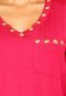 Camiseta Lança Perfume Descolada Rosa - Marca Lança Perfume