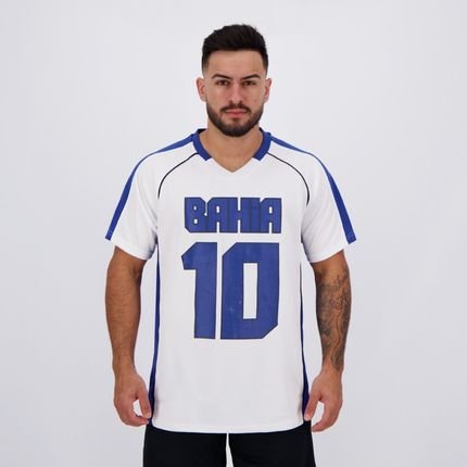 Camiseta Bahia Futebol Americano Branco e Royal - Marca SPR