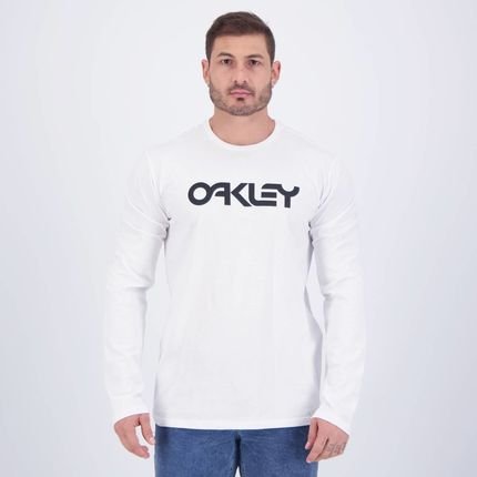 Camiseta Manga Longa Oakley Mark II Branca - Marca Oakley