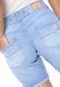 Bermuda Jeans Biotipo Reta Destroyed Azul - Marca Biotipo