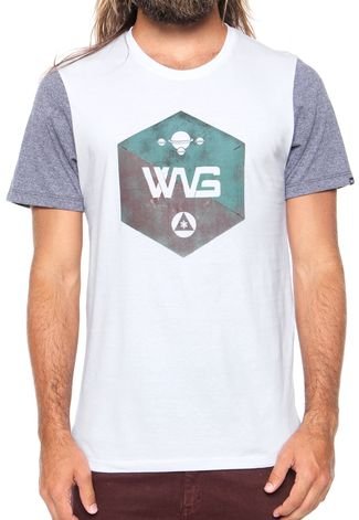 Camiseta WG Invaders Branca/Cinza