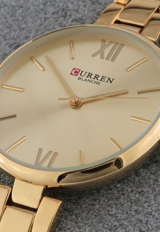 Relógio Curren C9017L Dourado