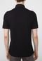 Camisa Polo AX ARMANI EXCHANGE Reta Bordado Preta - Marca AX ARMANI EXCHANGE