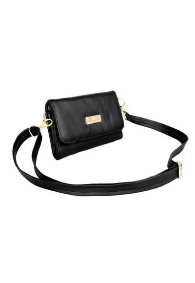 Billetera de mujer dama color negro ROSE