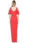 Vestido Forum Longo Off Shoulders Vermelho - Marca Forum