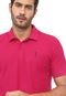 Camisa Polo Aleatory Reta Logo Pink - Marca Aleatory