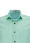 Camisa Manga Curta Amil Algodão Com Bolso Comfort 1740 Verde - Marca Amil