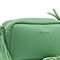 Bolsa Crossbody Feminina Minimalista Com Alça Tira Colo Regulável E Detalhe em Chaveiro Verde - Marca WILLIBAGS