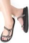 Tamanco Flatform GiGiL Papete Glittler Glam Brilho Preto - Marca Gigil