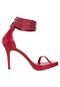Sandália My Shoes Tachas Vermelha - Marca My Shoes
