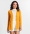 Cardigan Feminino Canelado Infinita Cor Amarelo - Marca INFINITA COR