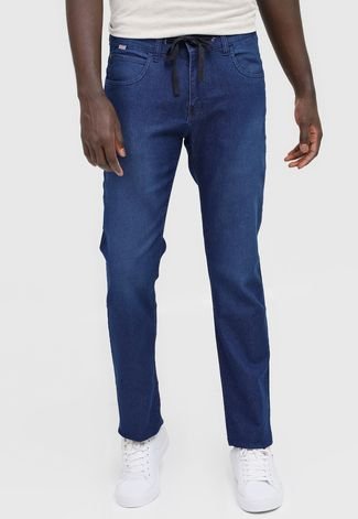 Calça Jeans Element Slim E02 B Azul