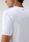 Camiseta Rusty Reta Estampada Branca - Marca Rusty