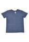 Camiseta Outer Stuff Menino Estampa Frontal Azul - Marca Outer Stuff