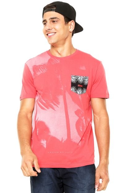 Camiseta Globe Coqueiro Tee Coral - Marca Globe