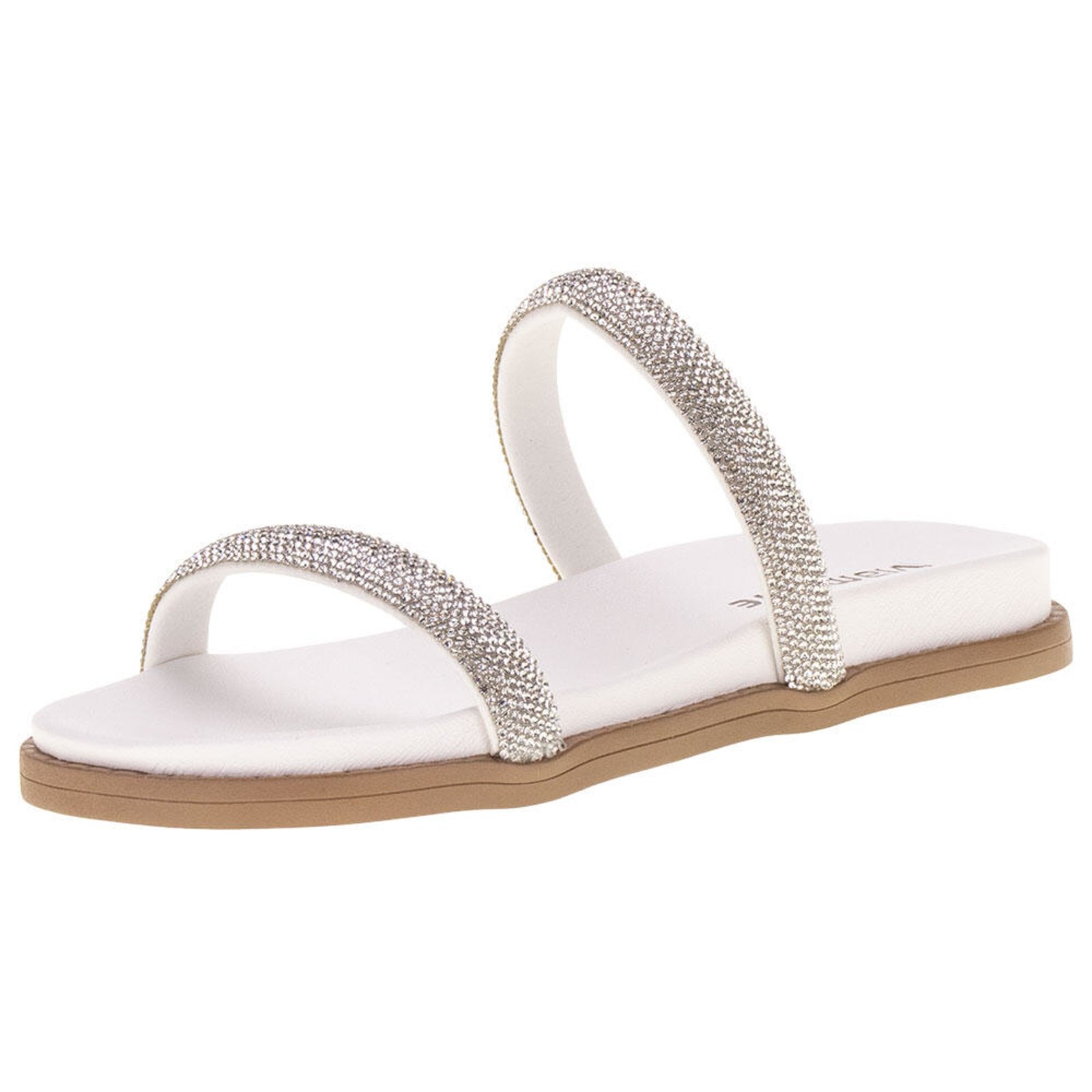 Tamanco Feminino Flat Via Marte  - 2310509 5830509 Branco - Marca Via Marte