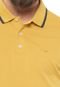 Camisa Polo Ellus Reta Frisos Classic Amarela - Marca Ellus