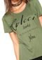 Camiseta Colcci Gorgeous Verde - Marca Colcci
