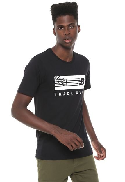 Camiseta New Balance Track Bar Preta - Marca New Balance