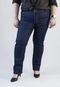 Calça Jeans Feminina Versatti Plus Size Azul Bélgica - Marca Versatti