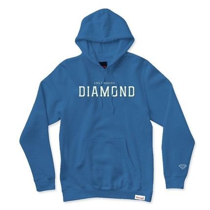 Moletom Diamond Canguru Hometeam LA Hoodie Masculino Azul - Marca Diamond