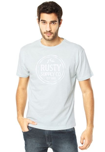 Camiseta Rusty Esp Supply Azul - Marca Rusty