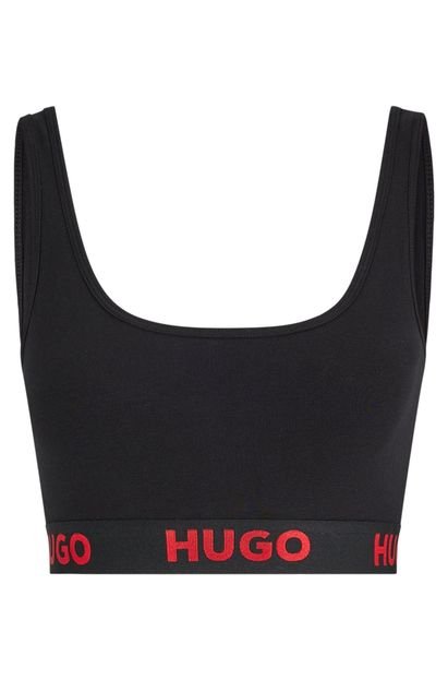 Top Esportivo HUGO Sporty Logo Preto - Marca HUGO