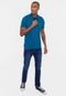 Camisa Polo Ecko Estampada Azul - Marca Ecko