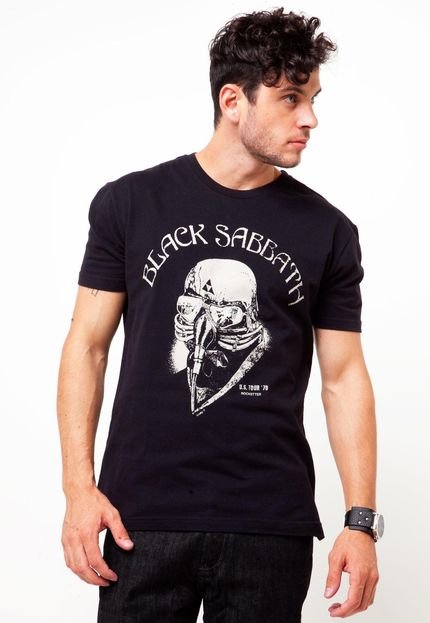 Camiseta Rockstter Black Sabbath Preta - Marca Rockstter