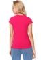 Camiseta Polo Wear Lisa Pink - Marca Polo Wear