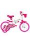 Bicicleta Aro 12  Cecizinha Rosa e Branca Caloi. - Marca Caloi