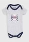 Body Pimpolho Infantil Baseball Cinza - Marca Pimpolho