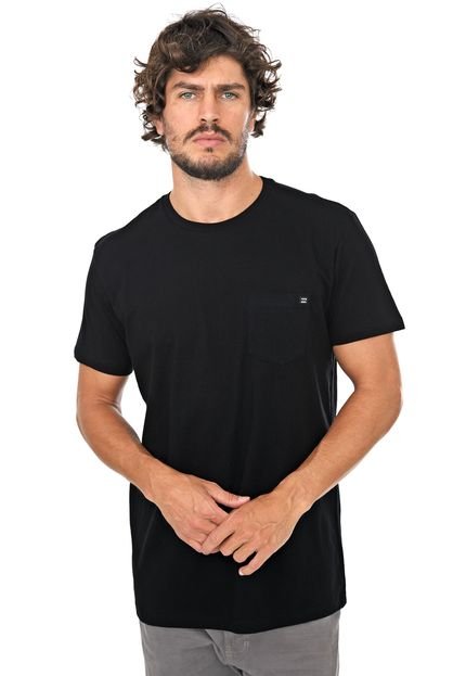 Camiseta Billabong Basic Team Pocket Preta - Marca Billabong